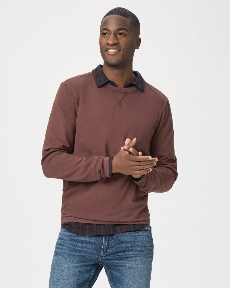 Jaxton Pullover - Deep Aubergine